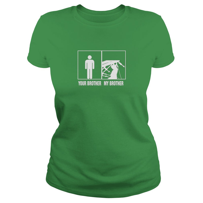 Awesome brother lineman shirt
