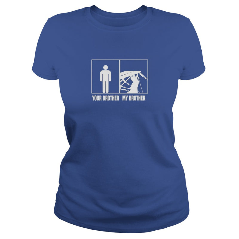 Awesome brother lineman shirt