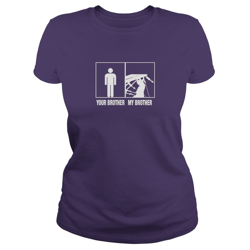 Awesome brother lineman shirt