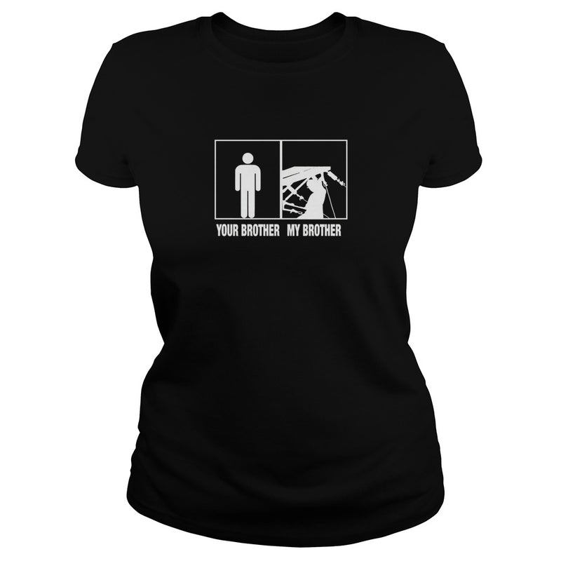 Awesome brother lineman shirt