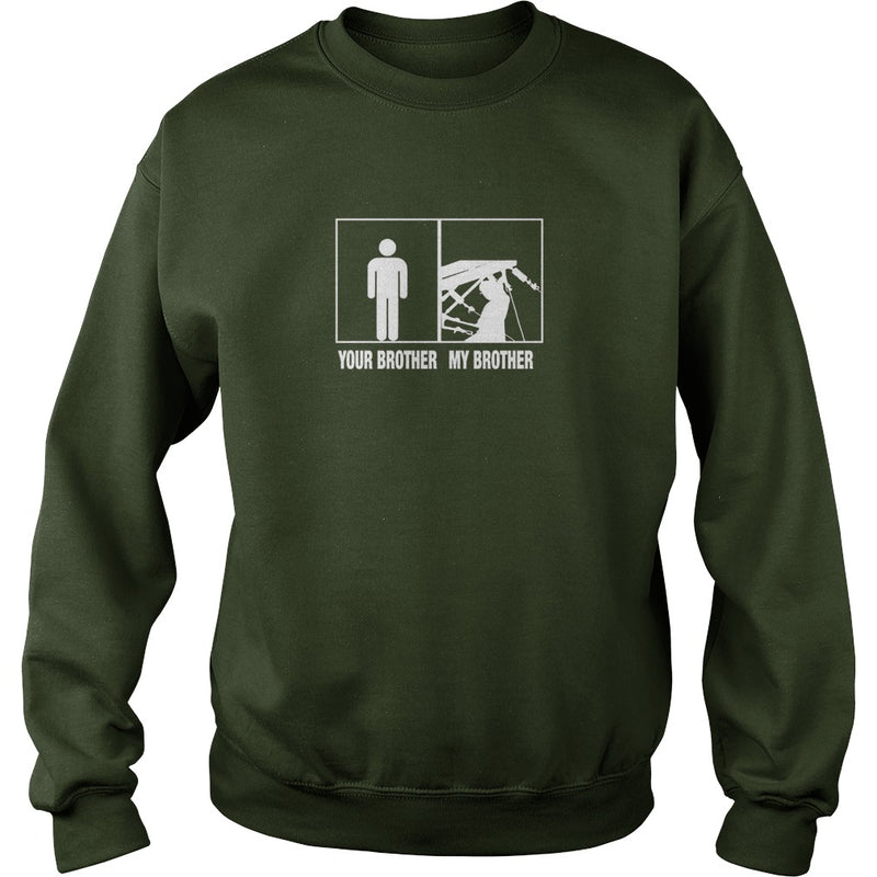 Awesome brother lineman shirt