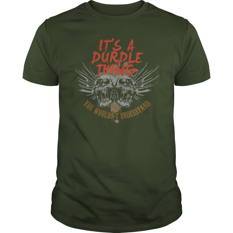 Funny Vintage Tshirt for DURDLE