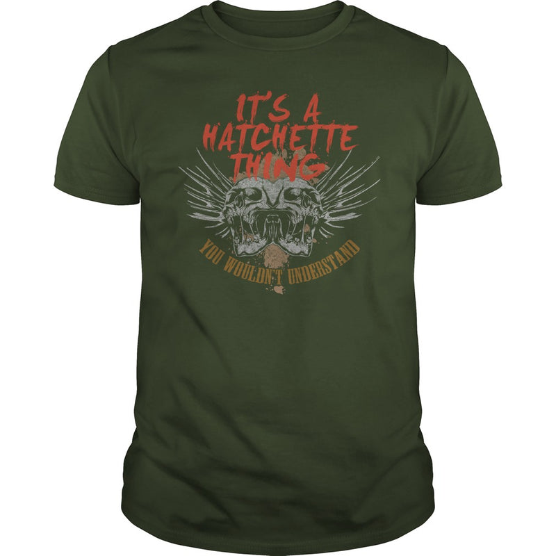 Funny Vintage Style Tshirt for HATCHETTE