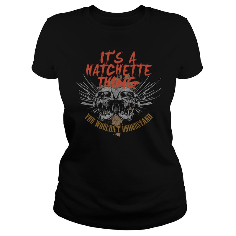 Funny Vintage Style Tshirt for HATCHETTE