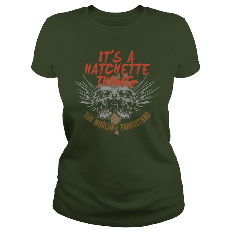 Funny Vintage Style Tshirt for HATCHETTE