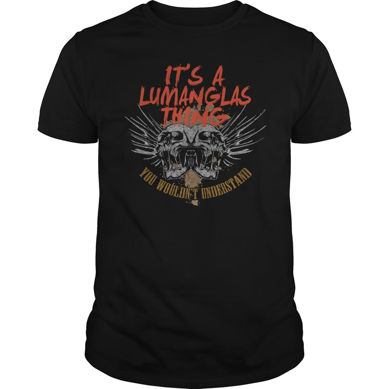 Funny Vintage Style Tshirt for LUMANGLAS