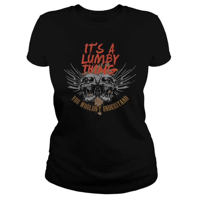 Funny Vintage Tshirt for LUMBY