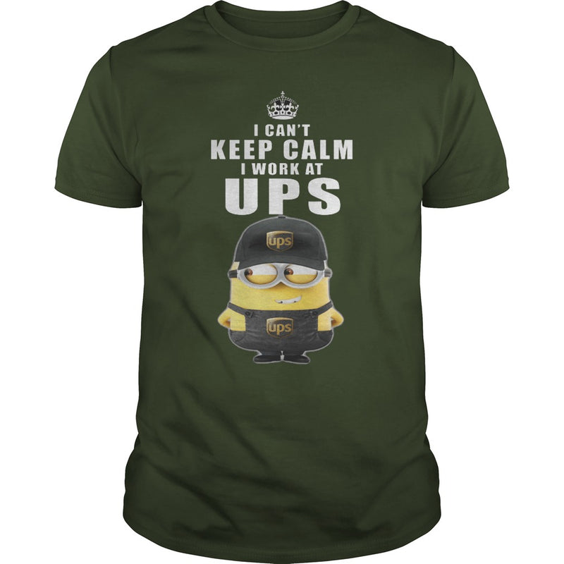 I cant Keep Calm I Work At UPS TShirt