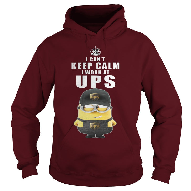 I cant Keep Calm I Work At UPS TShirt