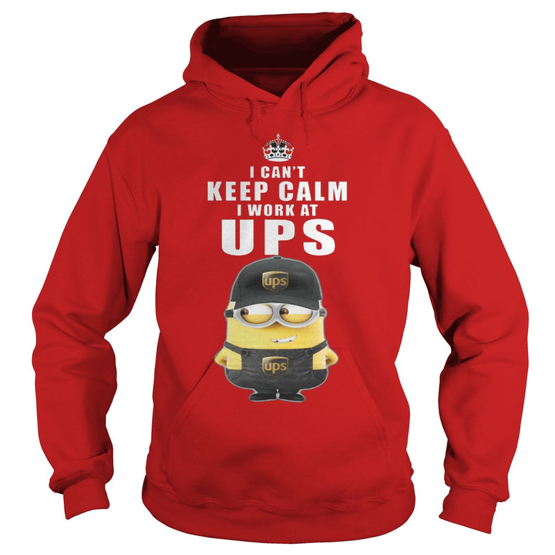 I cant Keep Calm I Work At UPS TShirt