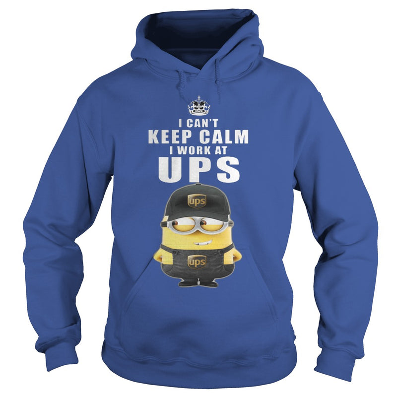 I cant Keep Calm I Work At UPS TShirt