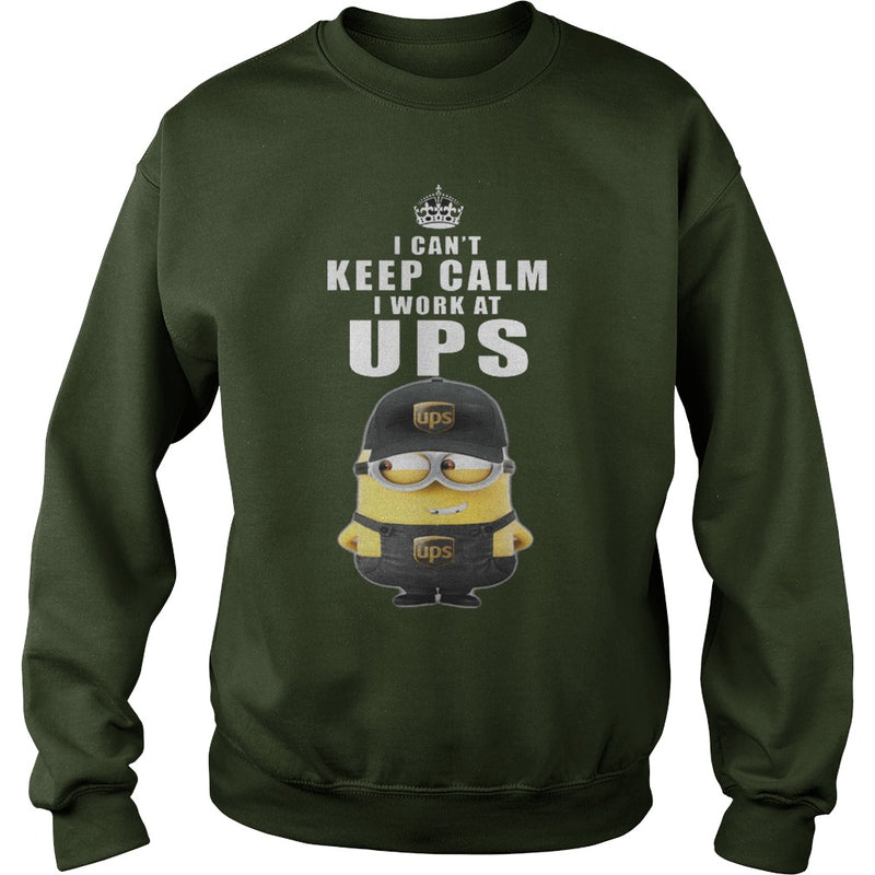 I cant Keep Calm I Work At UPS TShirt
