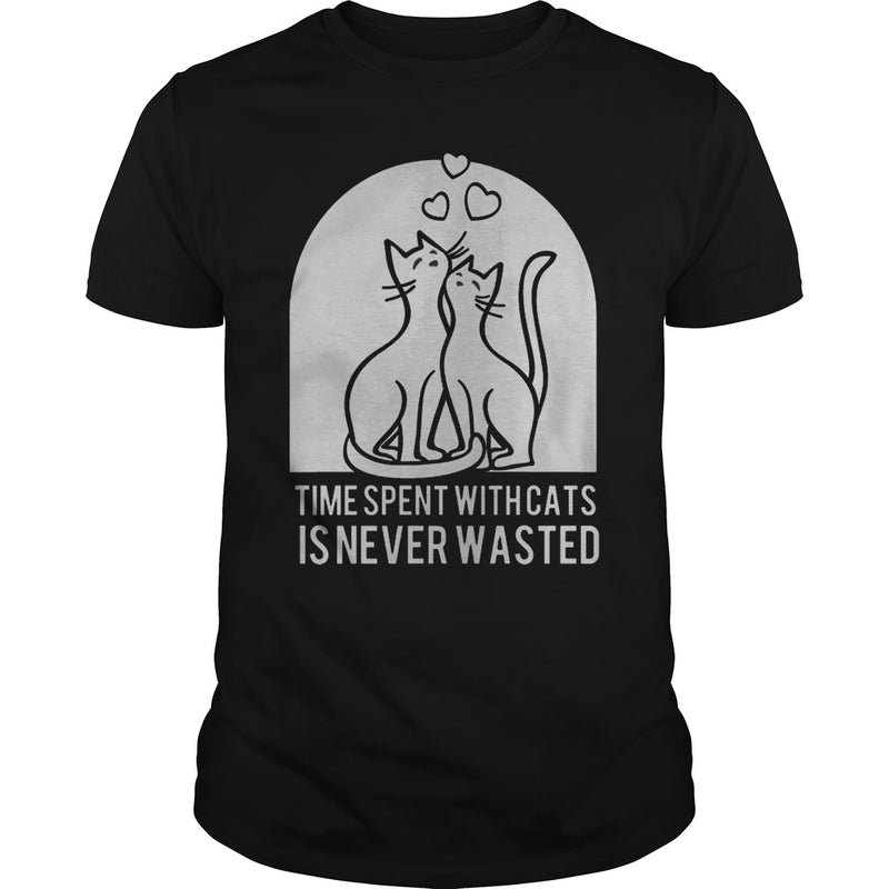 Time Spent With Cats Is Never Wasted TShirt