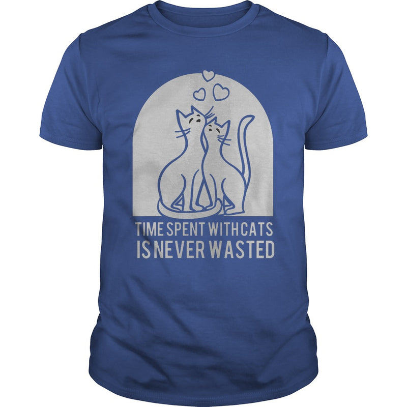 Time Spent With Cats Is Never Wasted TShirt