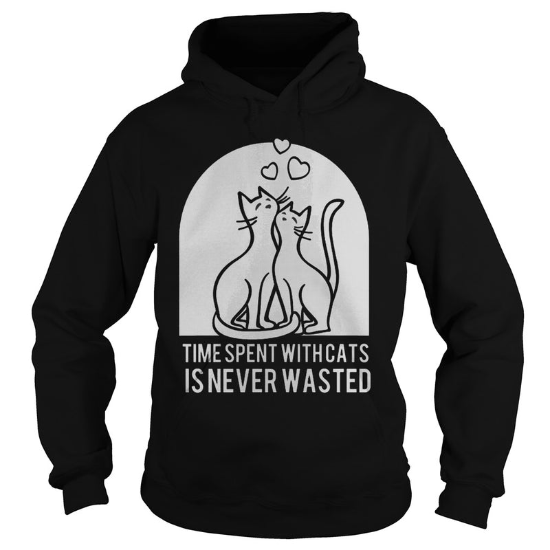 Time Spent With Cats Is Never Wasted TShirt