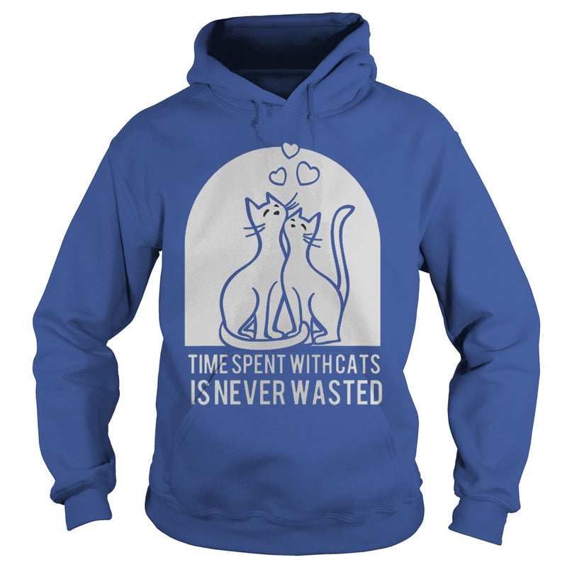 Time Spent With Cats Is Never Wasted TShirt