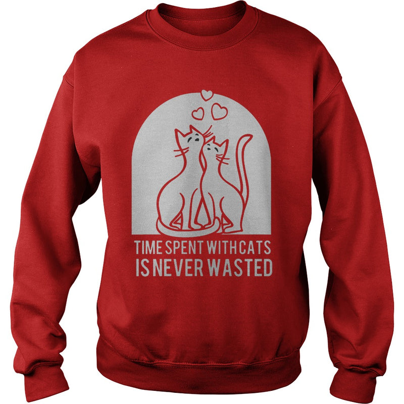 Time Spent With Cats Is Never Wasted TShirt