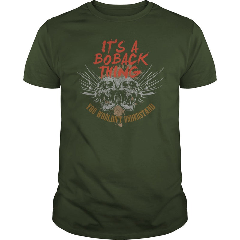 Funny Vintage Style Tshirt for BOBACK