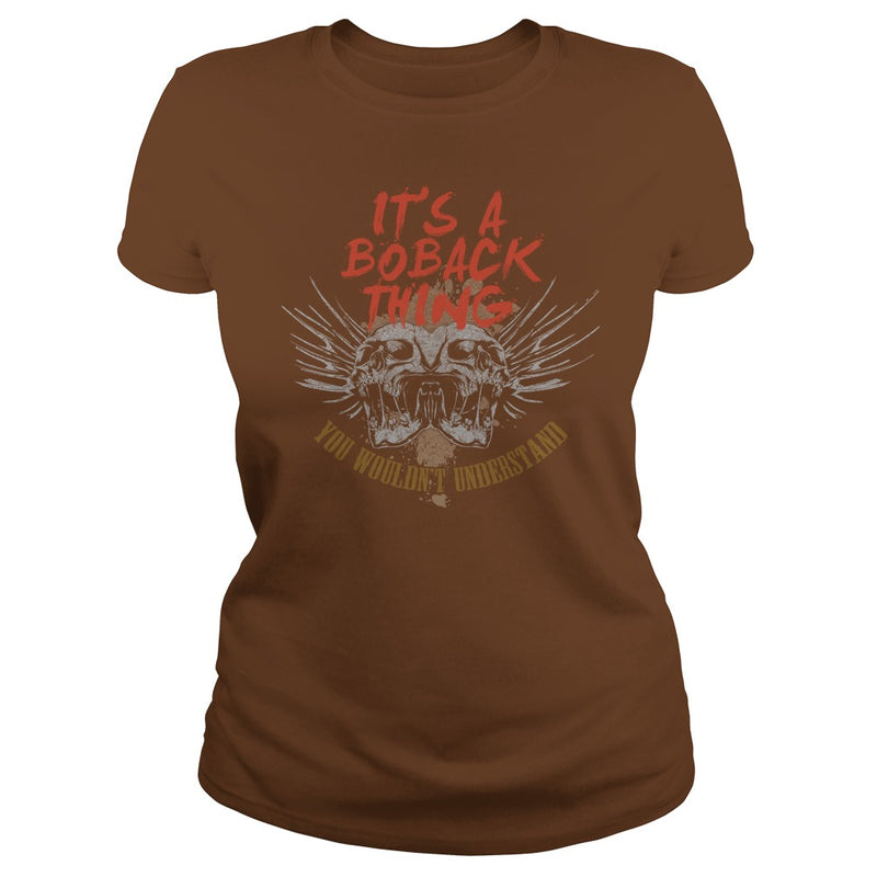 Funny Vintage Style Tshirt for BOBACK