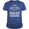 Team HALLS Lifetime Member Legend Name TShirts
