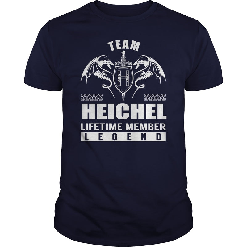 Team HEICHEL Lifetime Member Legend Name TShirts