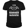 Team HARRIGER Lifetime Member Legend Name TShirts