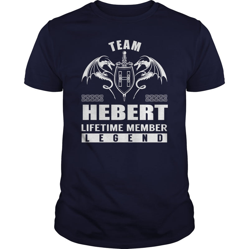 Team HEBERT Lifetime Member Legend Name TShirts