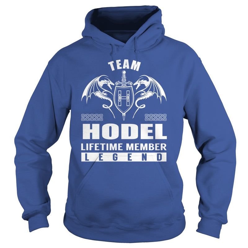 Team HODEL Lifetime Member Legend Name TShirts