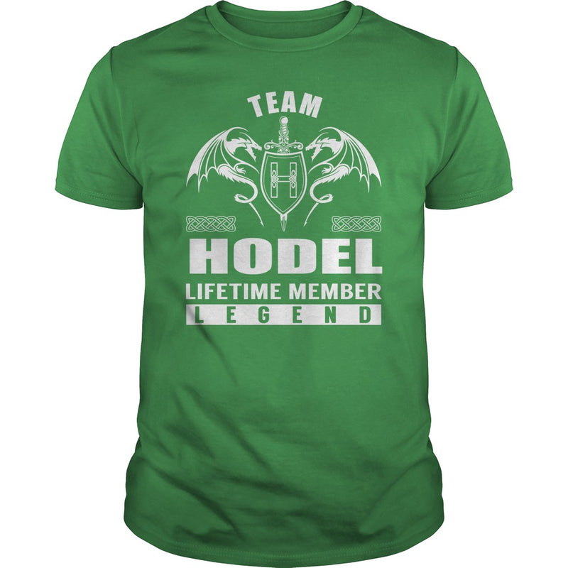 Team HODEL Lifetime Member Legend Name TShirts