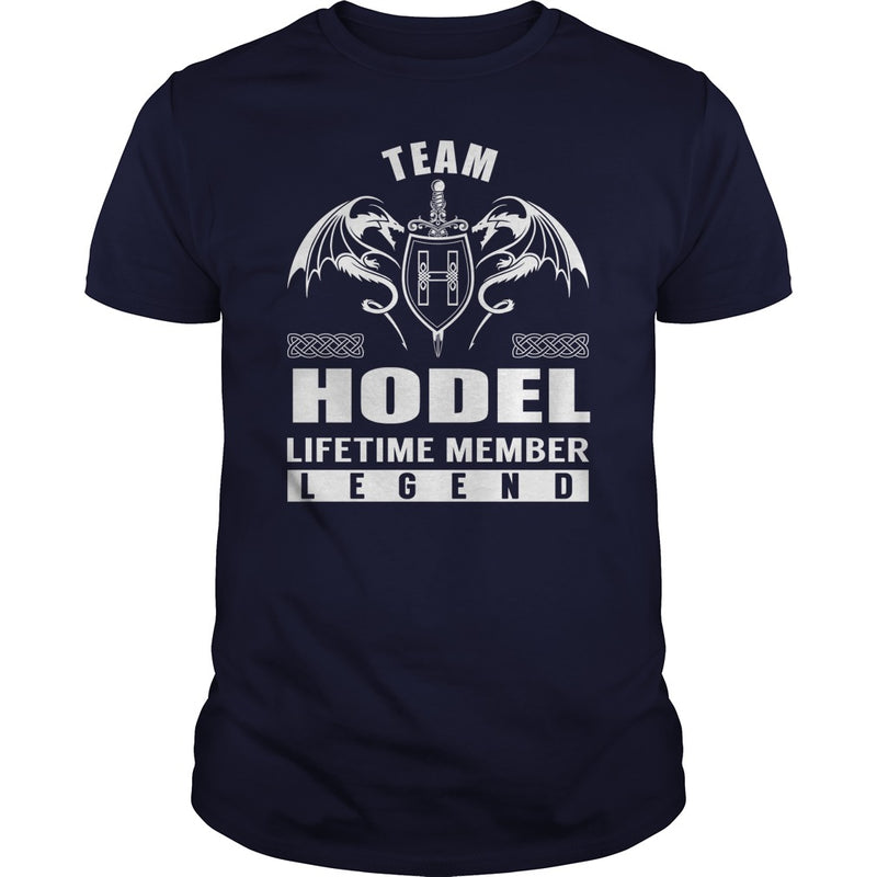 Team HODEL Lifetime Member Legend Name TShirts