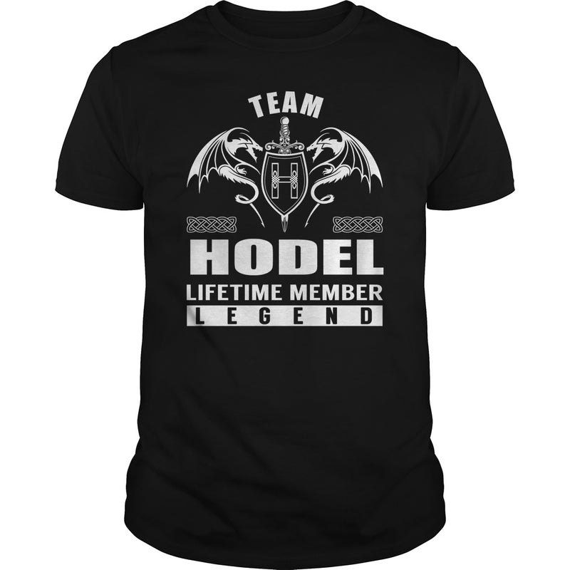 Team HODEL Lifetime Member Legend Name TShirts