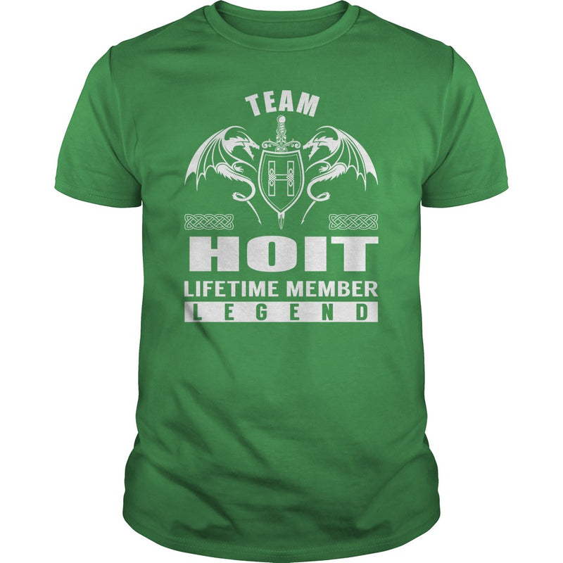 Team HOIT Lifetime Member Legend Name TShirts