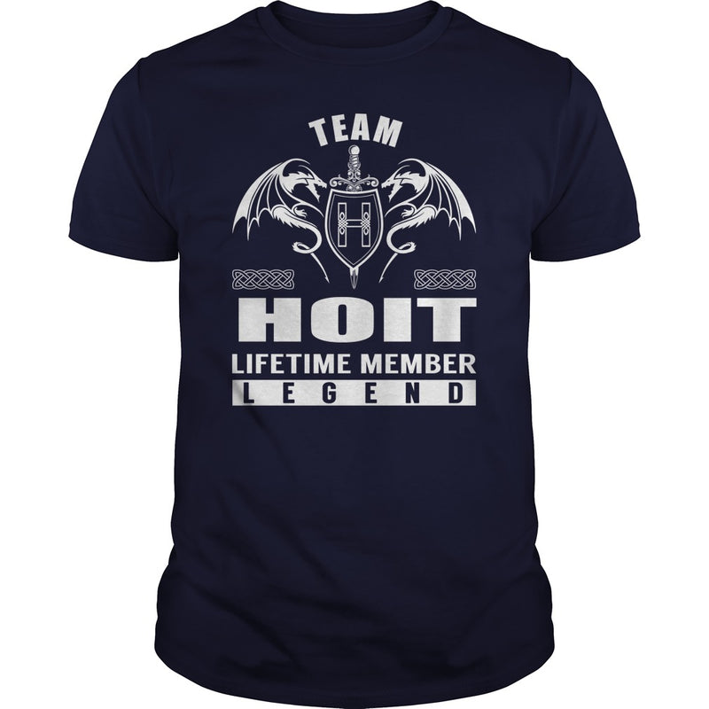 Team HOIT Lifetime Member Legend Name TShirts