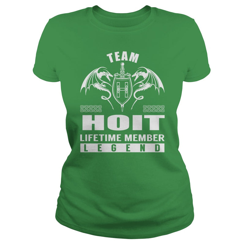 Team HOIT Lifetime Member Legend Name TShirts