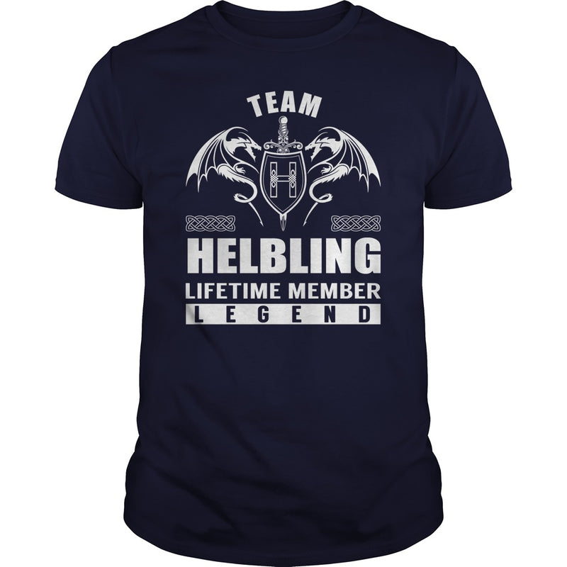 Team HELBLING Lifetime Member Legend Name TShirts
