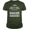 Team HOECK Lifetime Member Legend Name TShirts