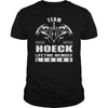 Team HOECK Lifetime Member Legend Name TShirts