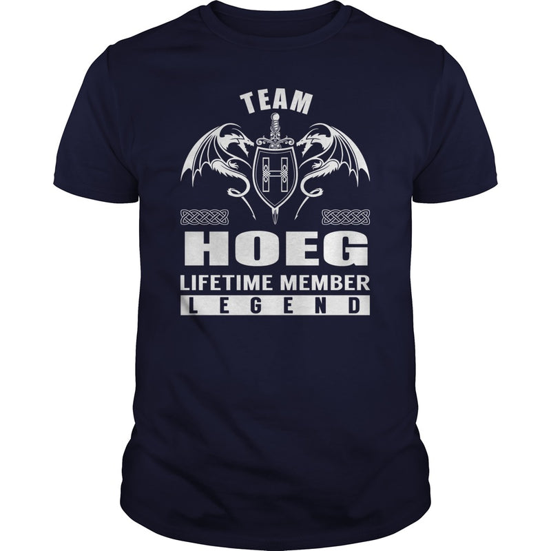 Team HOEG Lifetime Member Legend Name TShirts