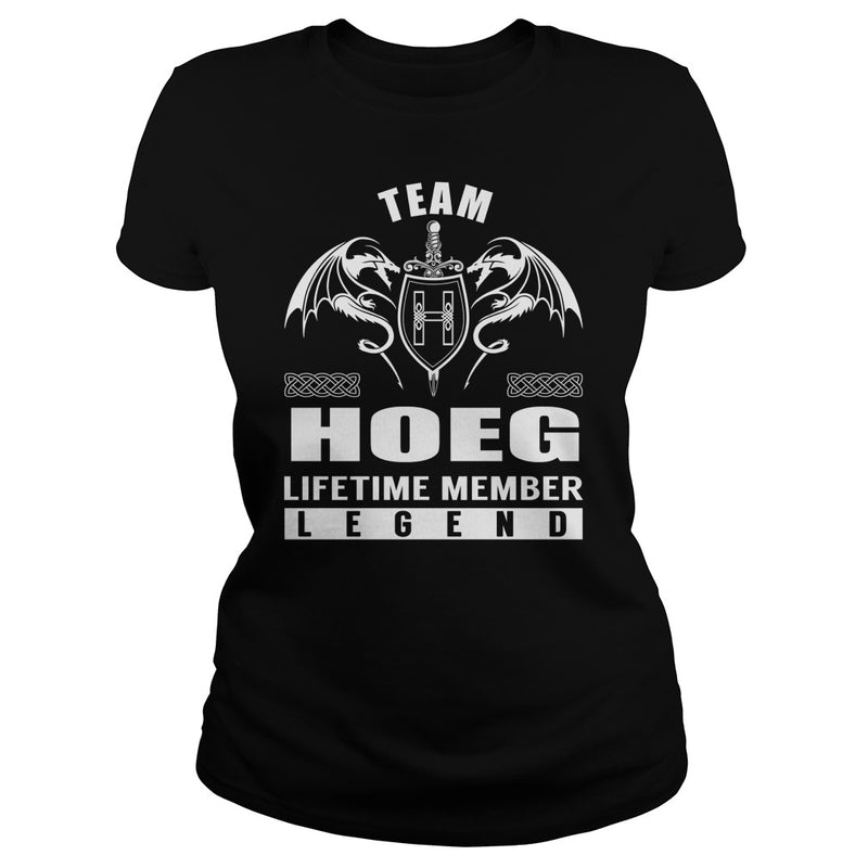 Team HOEG Lifetime Member Legend Name TShirts