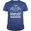 Team HOLLY Lifetime Member Legend Name TShirts