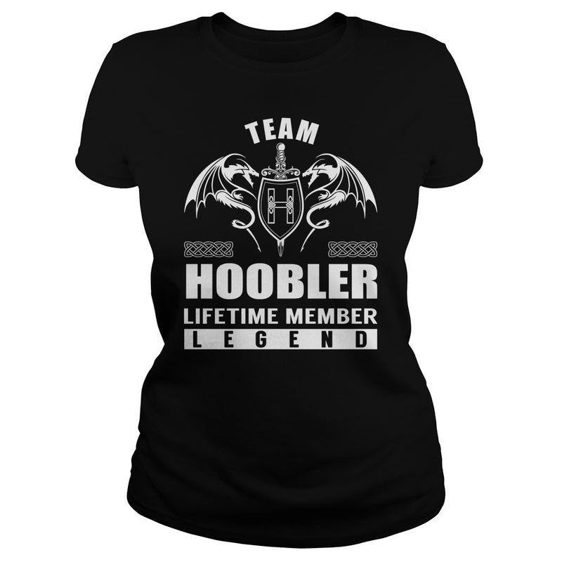 Team HOOBLER Lifetime Member Legend Name TShirts
