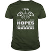 Team HOPES Lifetime Member Legend Name TShirts