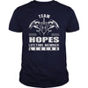 Team HOPES Lifetime Member Legend Name TShirts