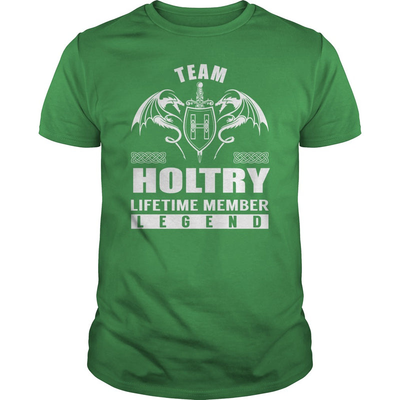 Team HOLTRY Lifetime Member Legend Name TShirts