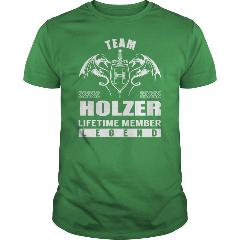 Team HOLZER Lifetime Member Legend Name TShirts