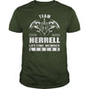 Team HERRELL Lifetime Member Legend Name TShirts