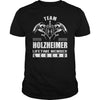 Team HOLZHEIMER Lifetime Member Legend Name TShirts