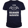 Team HERRIN Lifetime Member Legend Name TShirts