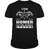 Team HOMER Lifetime Member Legend Name TShirts