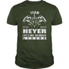 Team HEYER Lifetime Member Legend Name TShirts